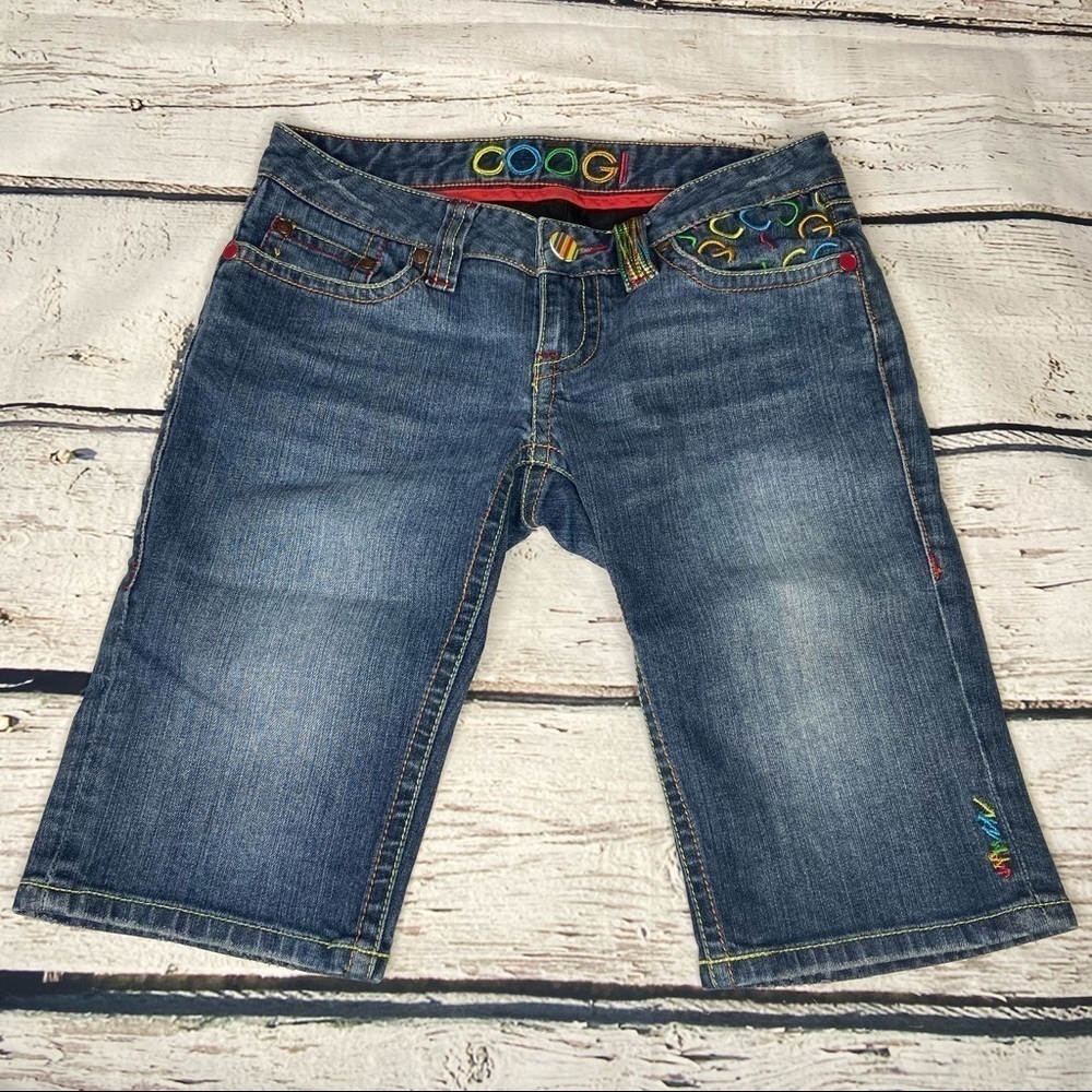 COOGI Denim Bermuda Shorts Size 1/2